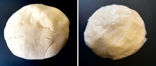 Panetto di pasta frolla dalla ricetta che noi utilizziamo per i nostri Pasticciotti - Tiziano LE Salento