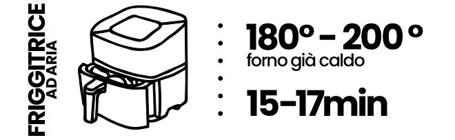 cottura friggitrice ad aria